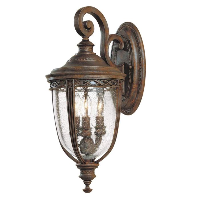 English Bridle 3 Light Medium Wall Lantern