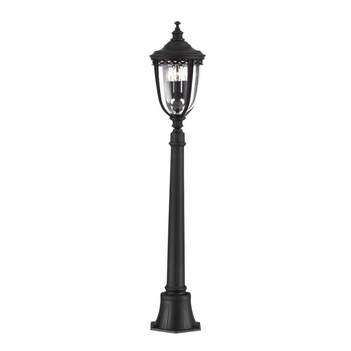 English Bridle 3 Light Medium Pillar - Lantern