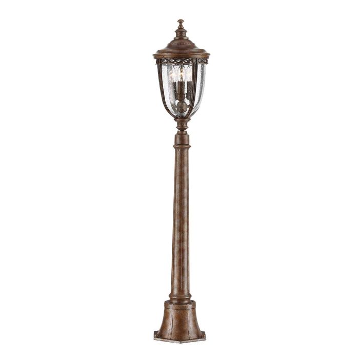 English Bridle 3 Light Medium Pillar Lantern