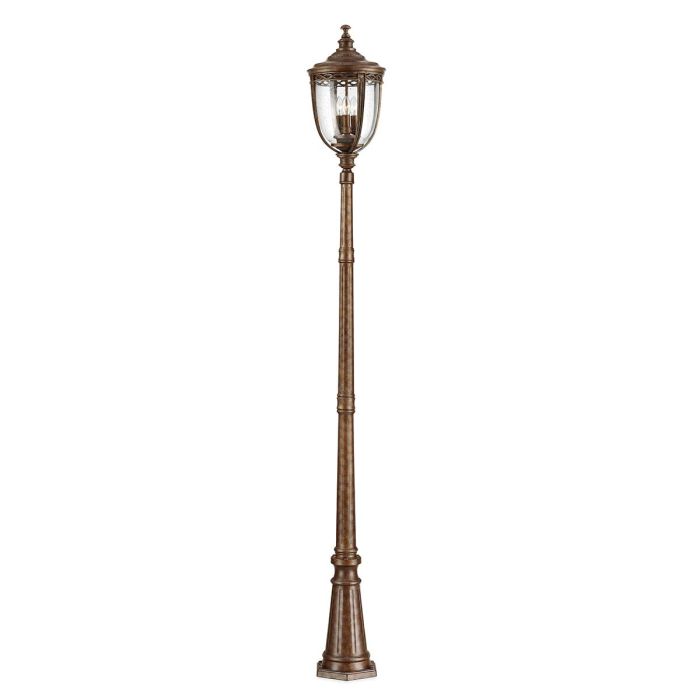 English Bridle 3 Light Large Lamp Post