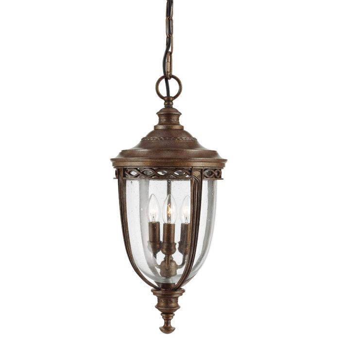 English Bridle 3 Light Large Chain Lantern