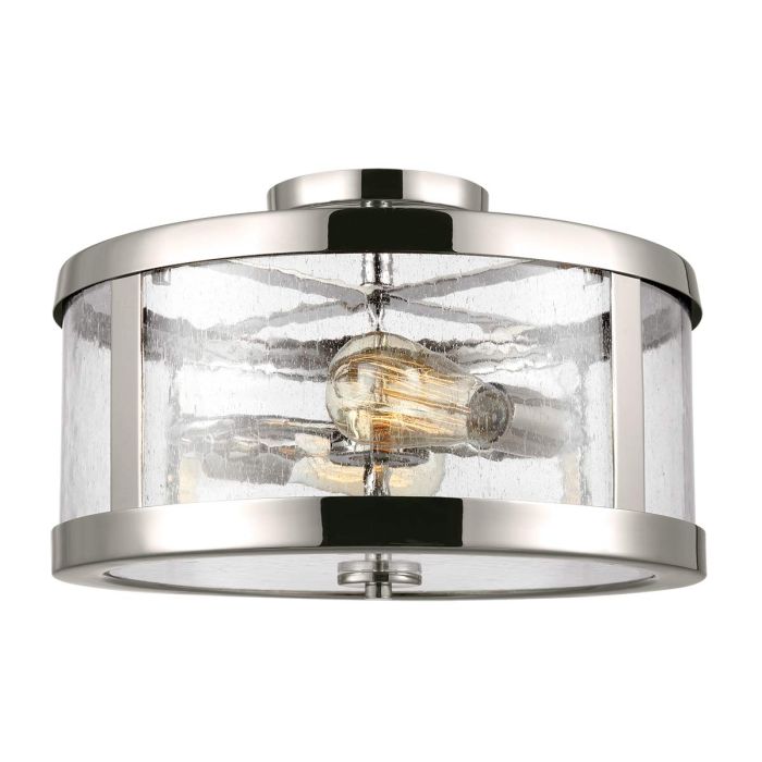 Harrow 2 Light Semi-Flush