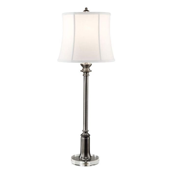 Stateroom 1 Light Buffet Lamp - Antique Nickel