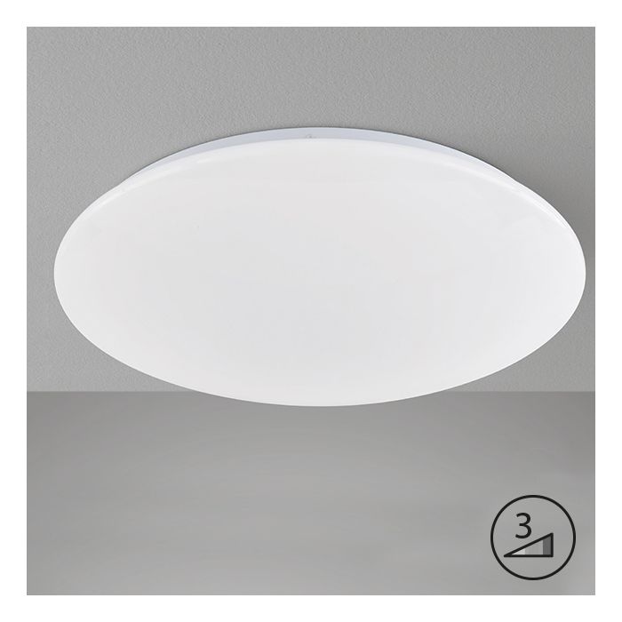 Luz de techo, Mona | 1x LED 18,0 W Incluido. | blanco