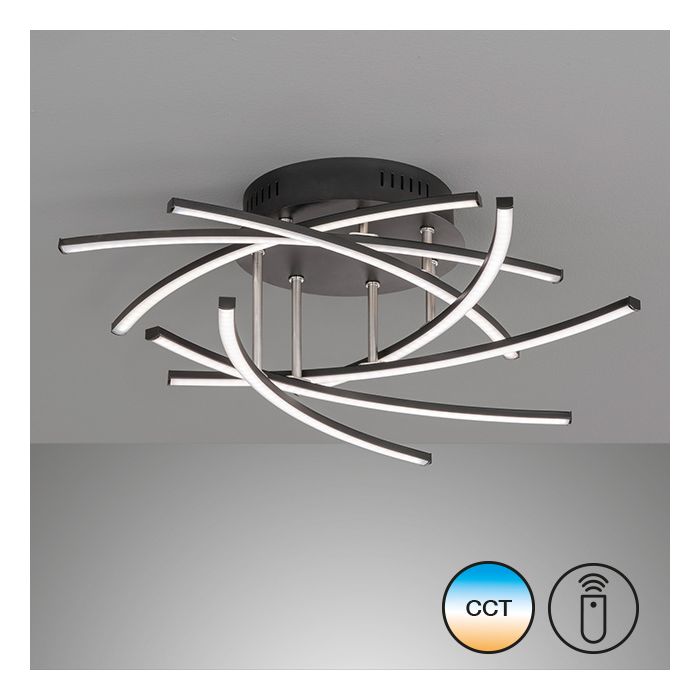 Luz de techo, Cross TW | 7x LED 4,5 W Incluido.