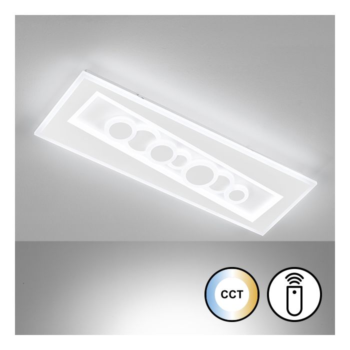 Luz de techo, Ratio | 1x LED 22,0 W Incluido. | blanco