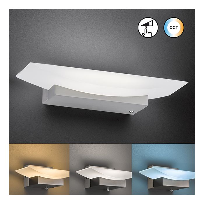 Lámpara de pared, Bowl TW | 1x LED 8,5 W Incluido.