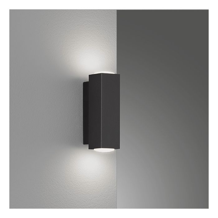 Lámpara de pared, Carlo | 2x LED 3,5 W Incluido. | negro