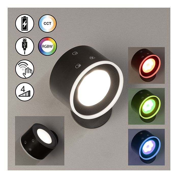 Lámpara de pared, Magnet, Magnetic | 1x LED 1,5 W