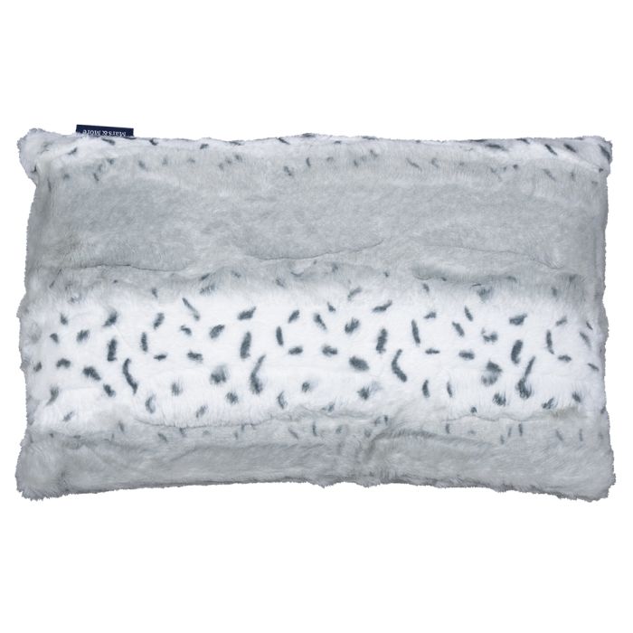 half cushion lynx gray 30x50cm