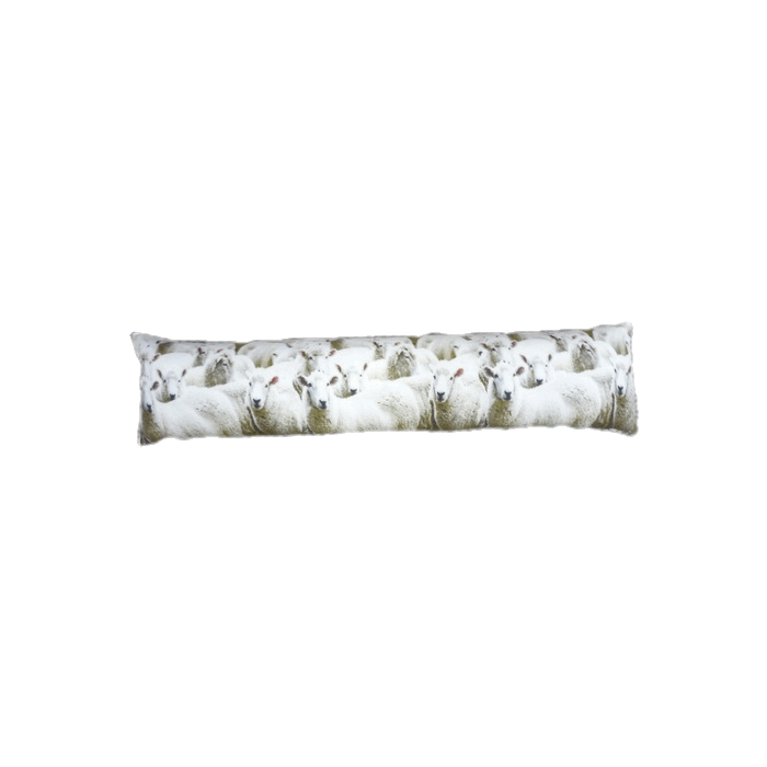 canvas draught excluder sheep 20x90cm