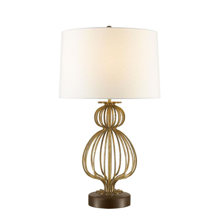 Lafitte 1 Light Table Lamp  - Distressed Gold