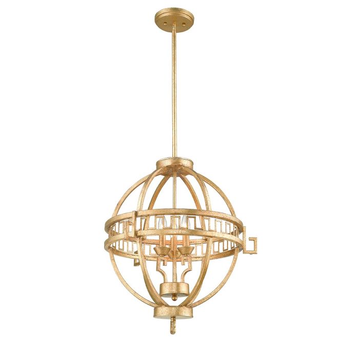 Lemuria 3 Light Globe Pendant