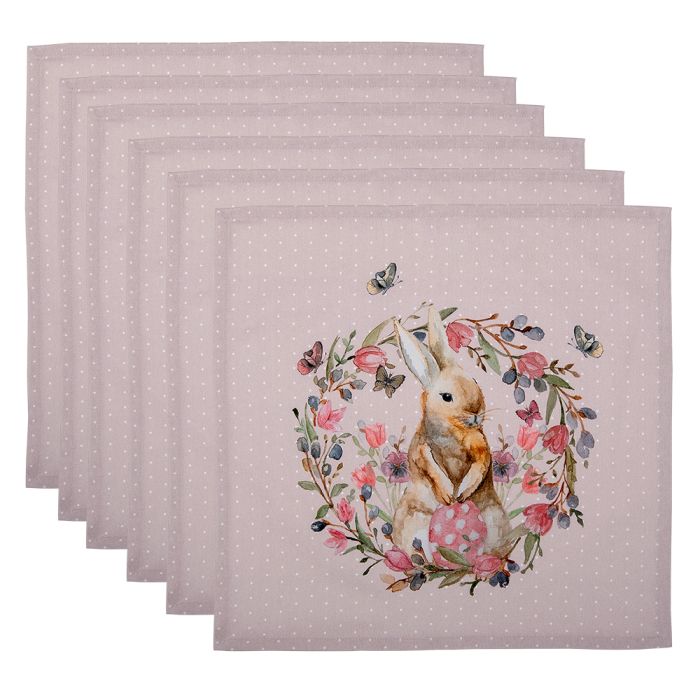 Napkins (6) 40x40 cm - set (6)