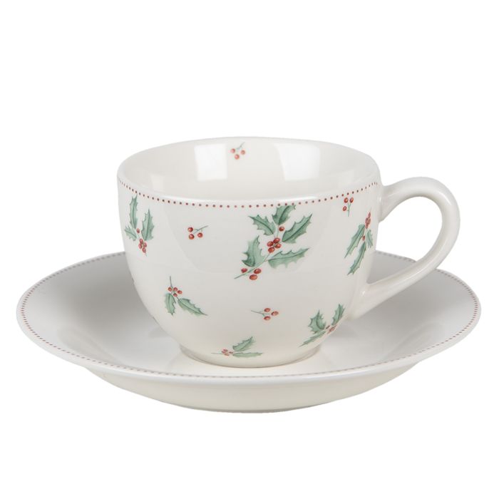Cup and saucer 11x9x6 cm / ? 15x2 cm / 200 ml - pcs     