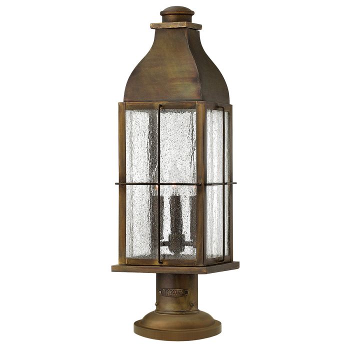 Bingham 3 Light Pedestal 