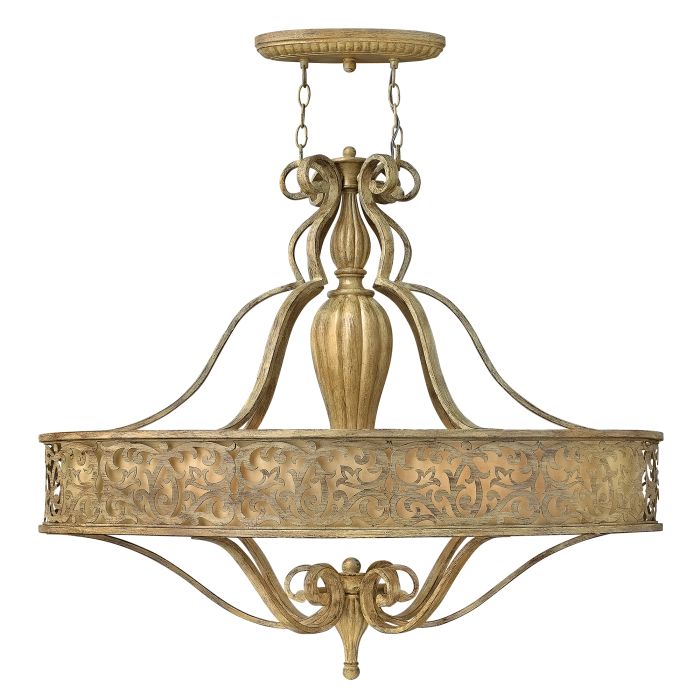 Carabel 6 Light Oval Chandelier