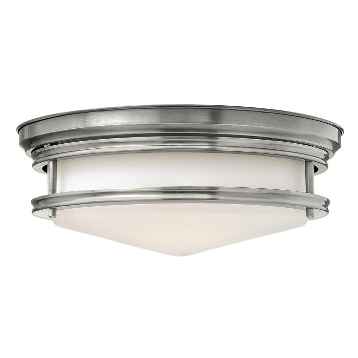 Hadley 3 Light Flush Antique Nickel