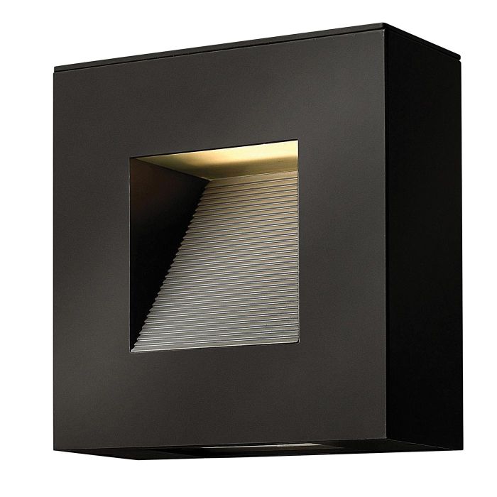 Luna Small LED Wall Light - Satin Black