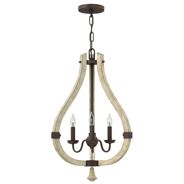 Middlefield 3 Light Chandelier 