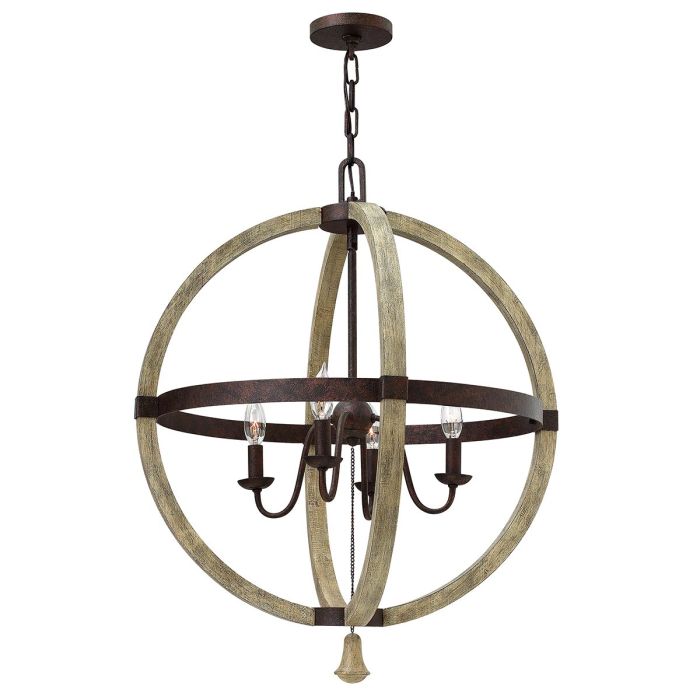 Middlefield 4 Light Chandelier 