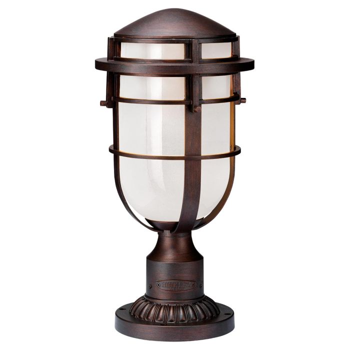 Reef 1 Light Pedestal - Victorian Bronze