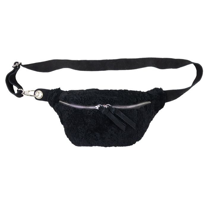sheep black fanny pack small 30cm (ovis aries)