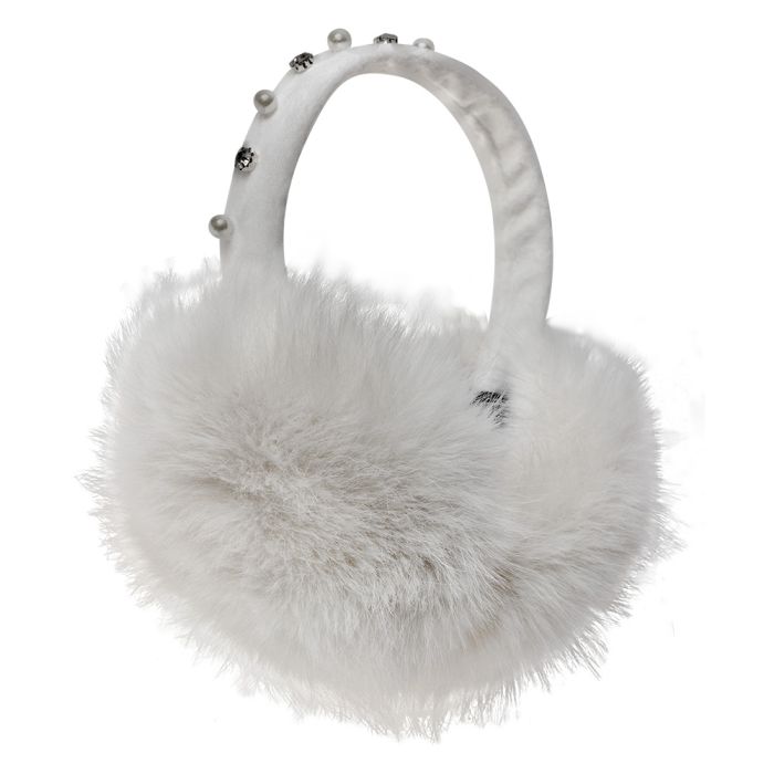 Earmuffs white - pcs