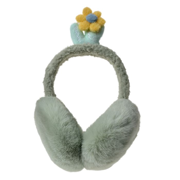 Earmuffs child green - pcs