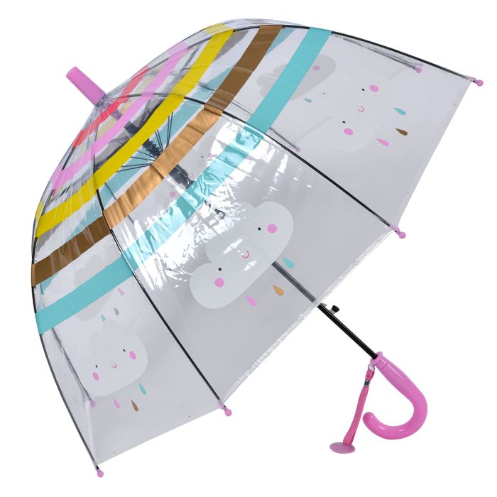 Umbrella kids Ø 65x65 cm pink - pcs