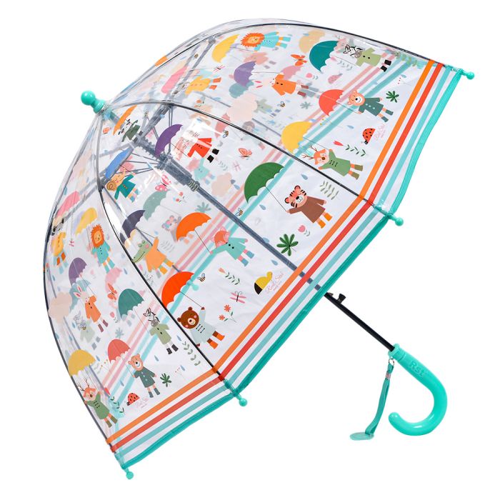 Umbrella kids Ø 70x65 cm green - pcs