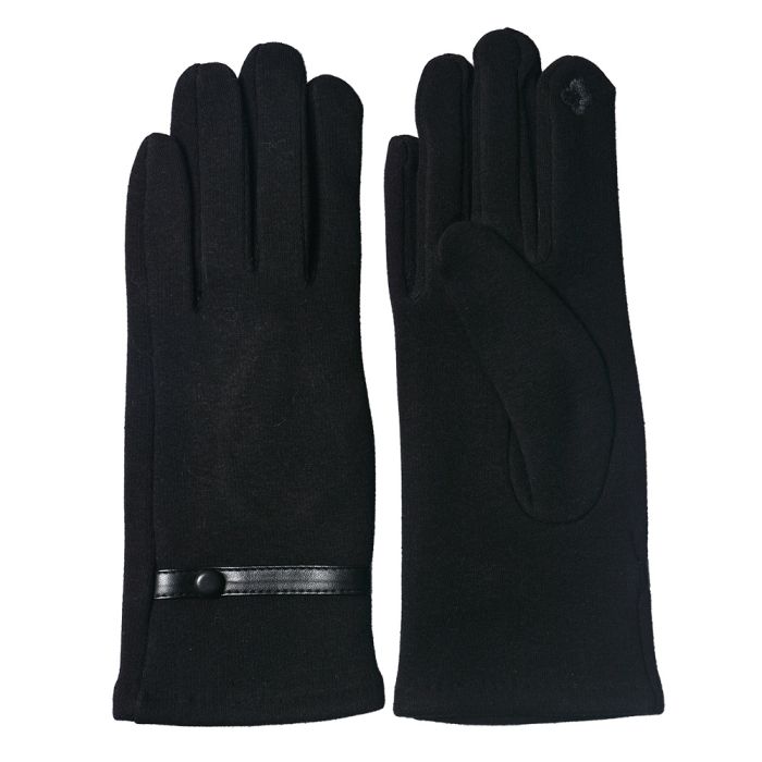 Gloves 8x24 cm black - set