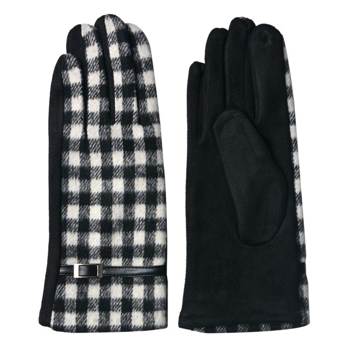 Gloves 9x24 cm black - set