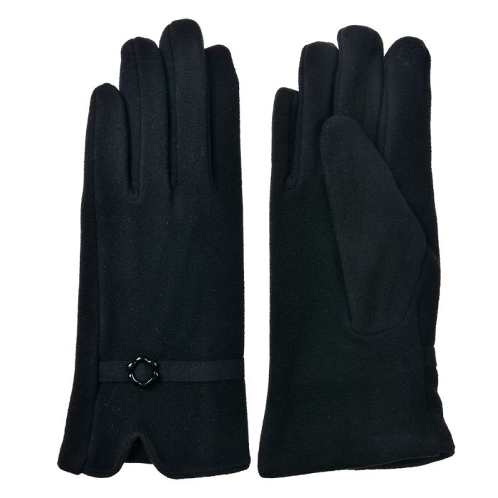 Gloves 9x23x1 cm black - set