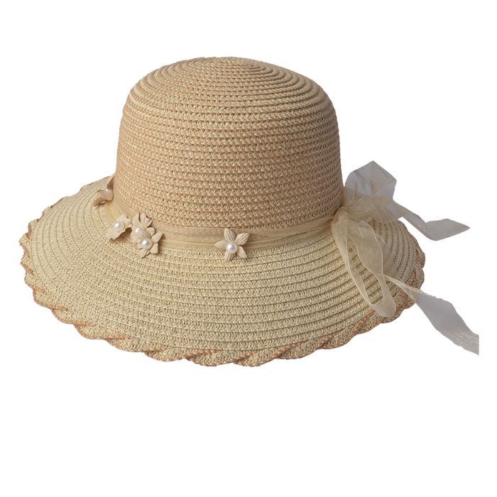 Hat 56 cm beige - pcs