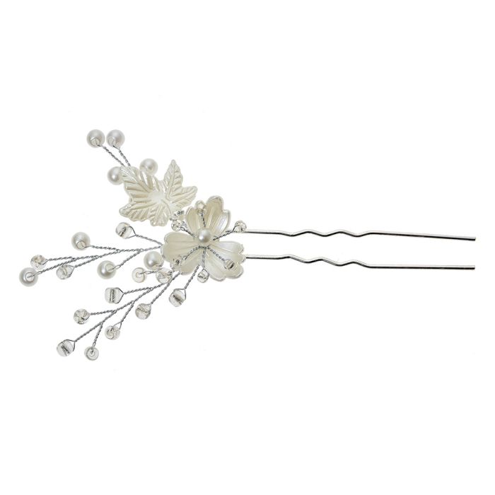 Hairpin silver coloured 6x1x11 cm - pcs