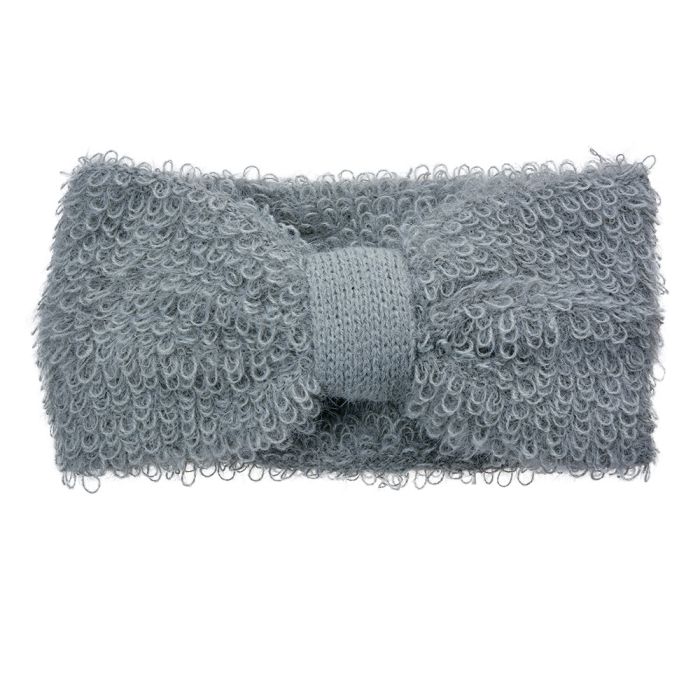 Headband 10x22 cm grey - pcs