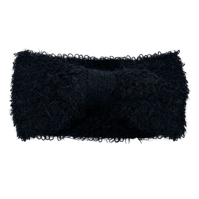 Headband 10x22 cm black - pcs