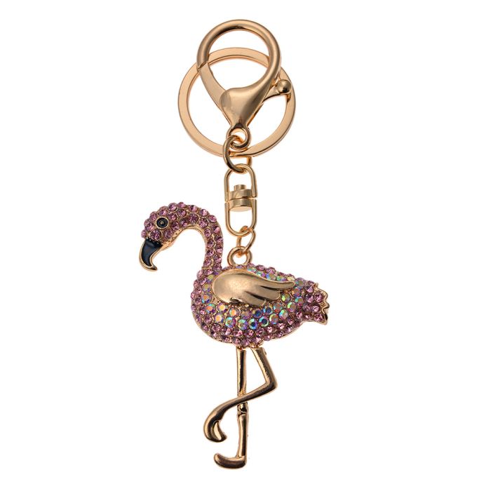 Key chain flamingo pink - pcs     