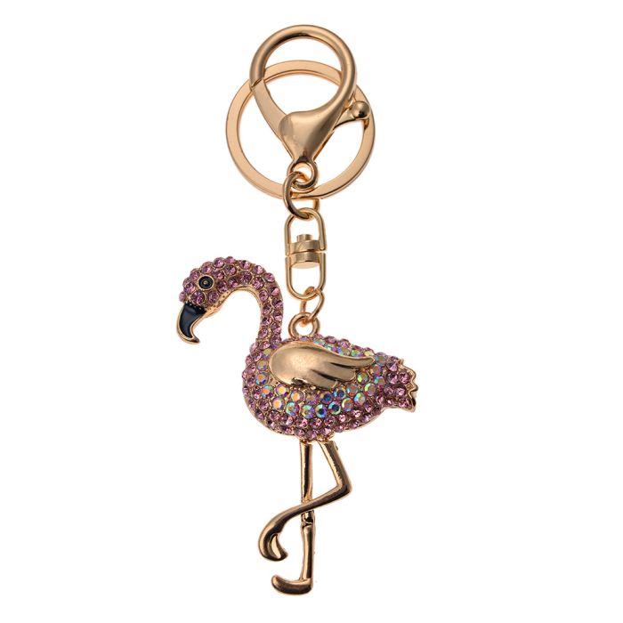 Key chain flamingo pink - pcs