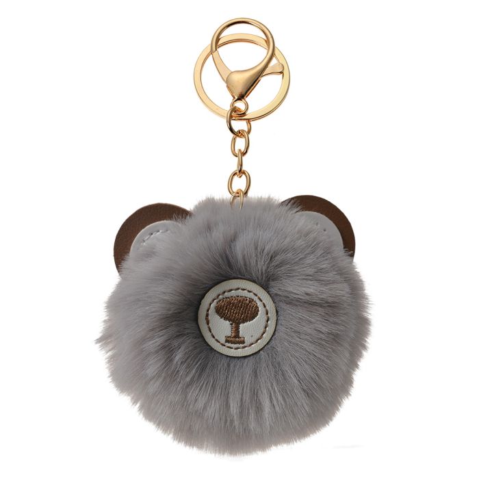 Key chain bear grey - pcs