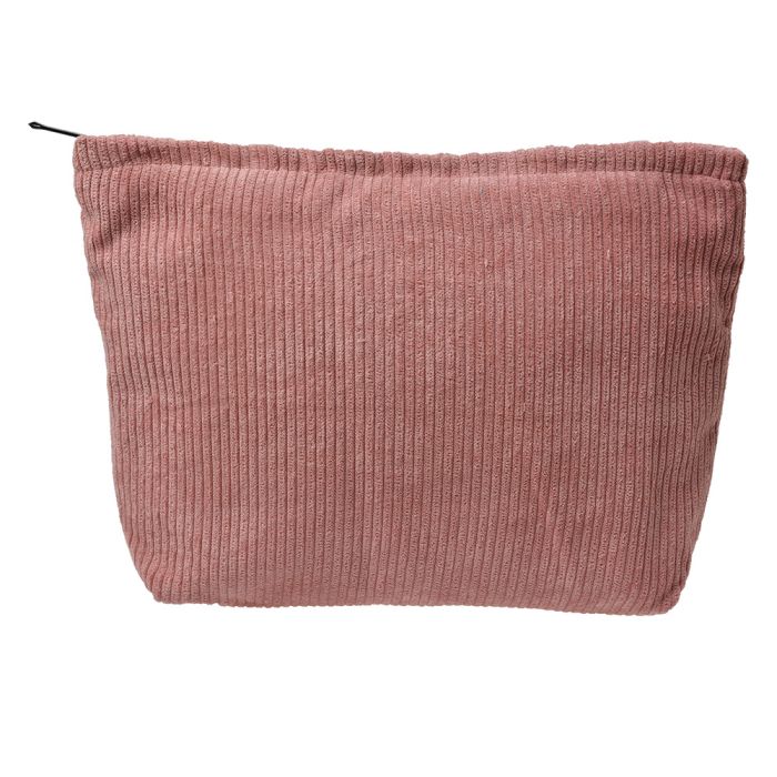 Make up bag 25x18 cm pink - pcs     