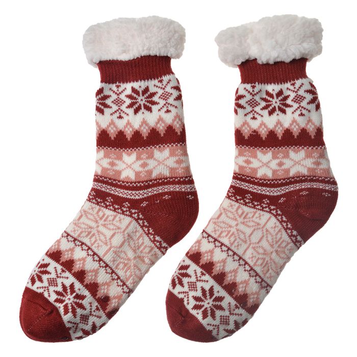 Socks one size red - set