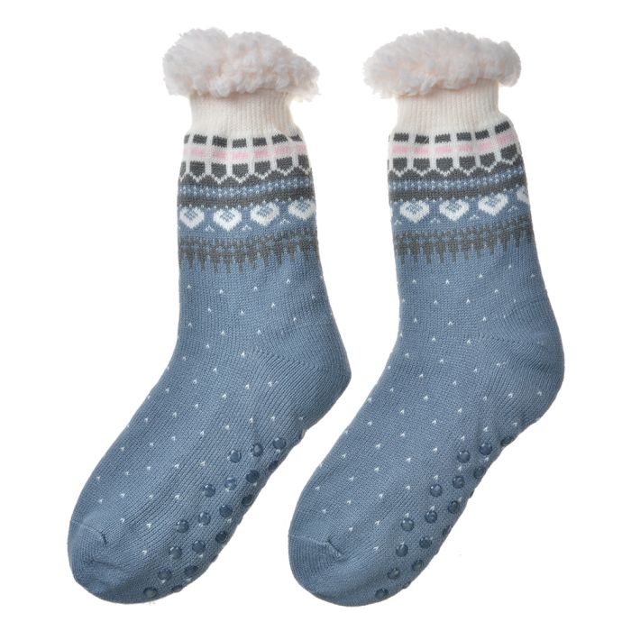 Socks one size blue - set