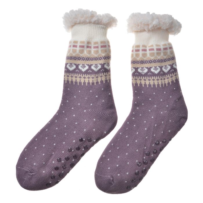 Socks one size purple - set