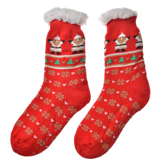 Socks one size red - set