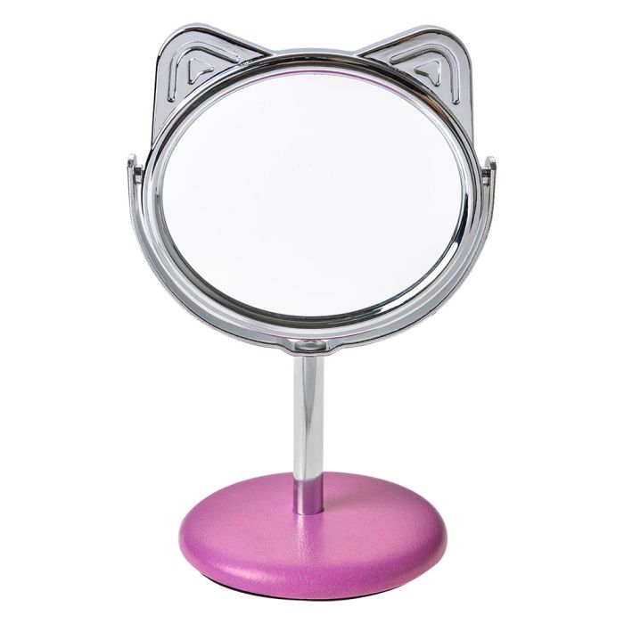 Table mirror ? 9x14 cm beige - pcs     