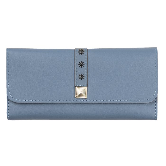Wallet 19x9 cm blue - pcs     