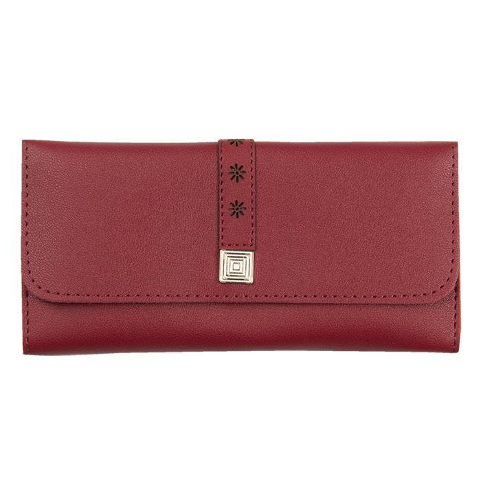 Wallet 19x9 cm red - pcs     