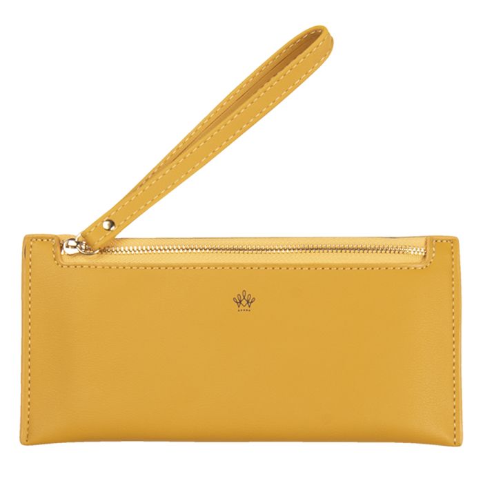 Wallet 21x10 cm yellow - pcs